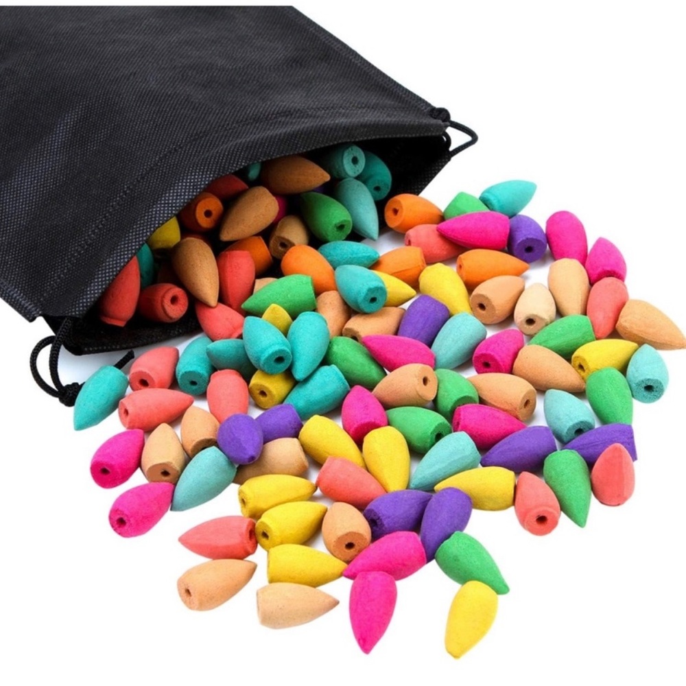 100 Pieces Backflow Incense Cones